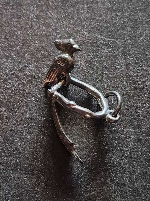 Sterling Silver Bird Charm 1.8g