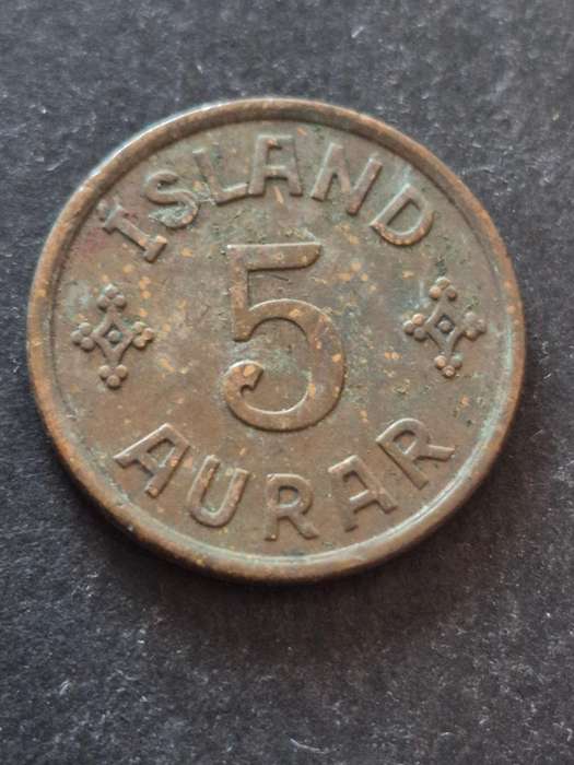 Iceland 5 Aurar 1926