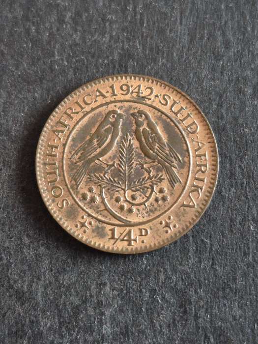 Union Farthing 1942 (excellent condition)