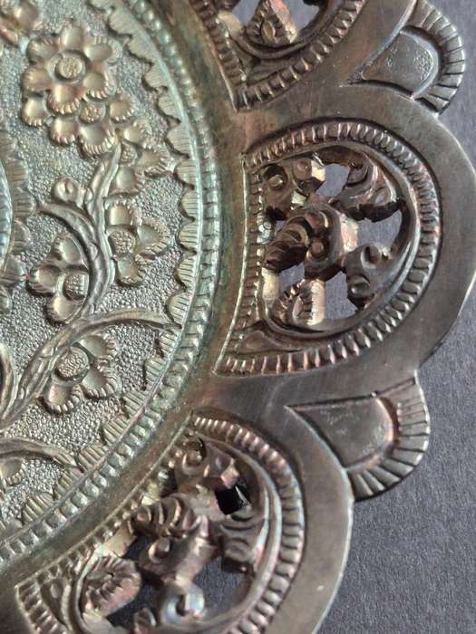 Vintage Coin Silver Insence Burner (excellent condition)