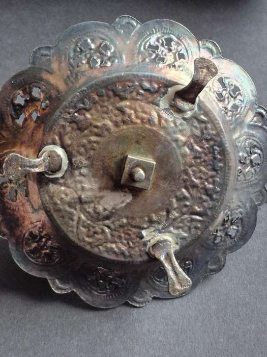 Vintage Coin Silver Insence Burner (excellent condition)