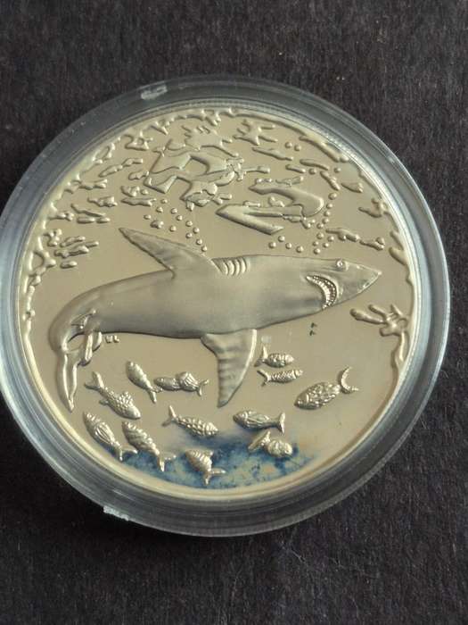 Marine Series Two Rand 1999 The Great White Shark Sterling Silver