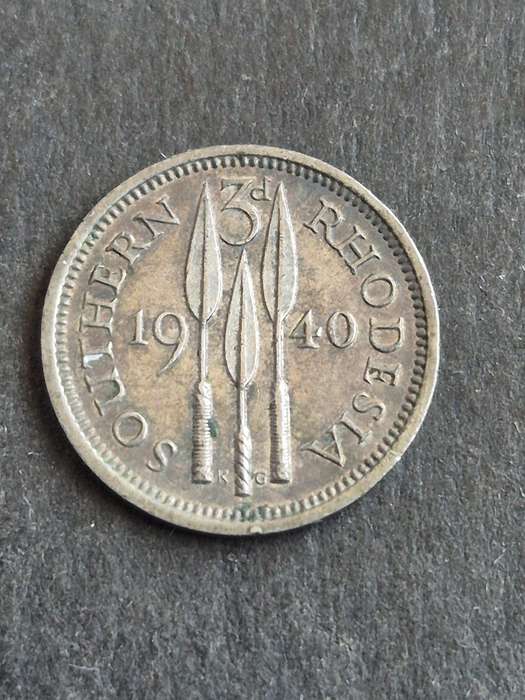 Southern Rhodesia Threepence 1940 (nice condition)