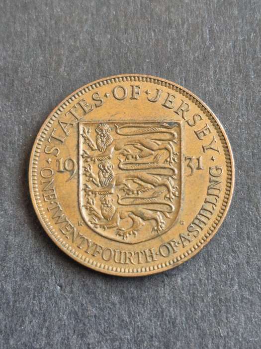 States of Jersey One Twenty Forth of a Shilling 1931 (nice condition)