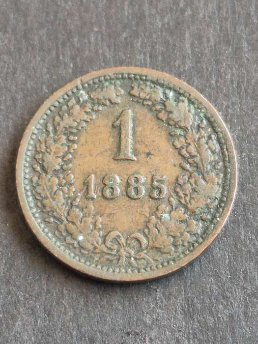Austria One Kruezer 1885