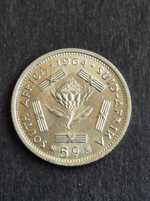 Republic 5 Cents 1964 UNC
