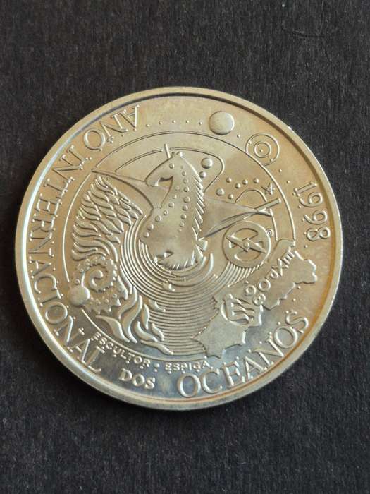 Portugal 1000 Escudos 1998 Silver UNC