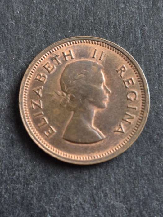 Union Farthing 1955 EF+/UNC