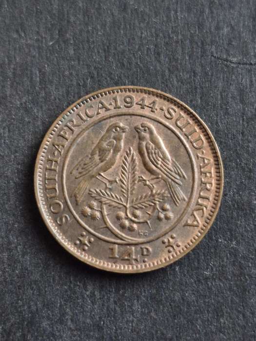 Union Farthing 1944 (excellent condition)