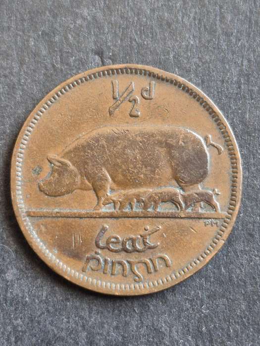 Ireland 1/2 Penny 1928
