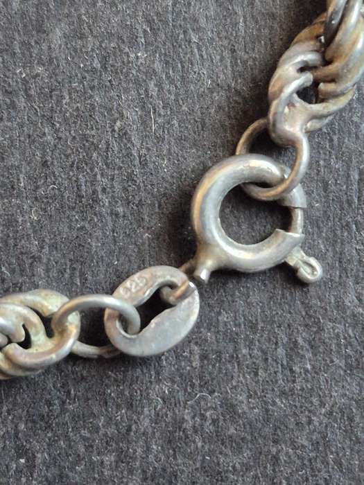 Sterling Silver Wheat Chain 17g 525mm