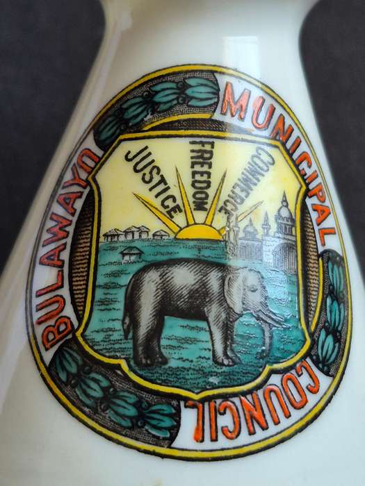 Bulawayo Municipality Council Vase made in England W.H. Goss