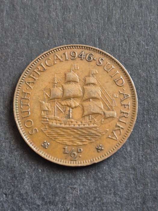 Union 1/2 Penny 1946