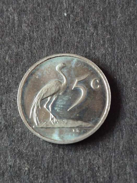 Republic 5 Cents 1989 (scarce date)