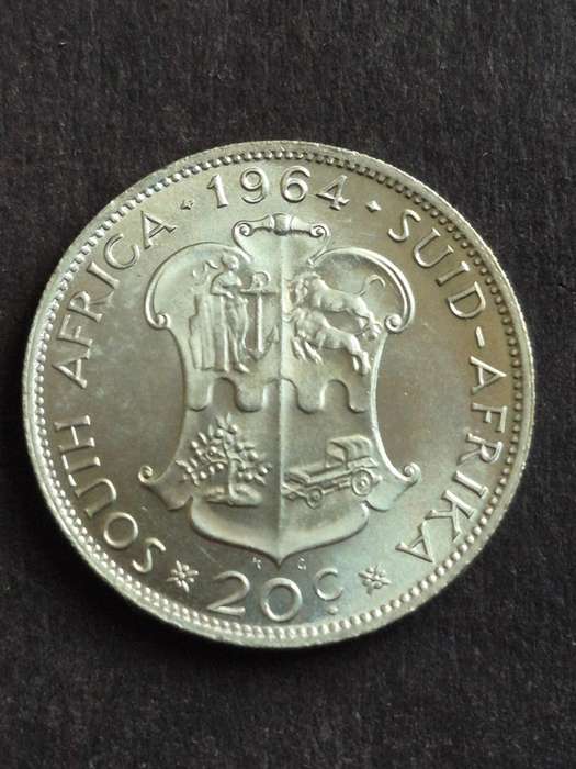 Republic 20 Cents 1964 (excellent condition)