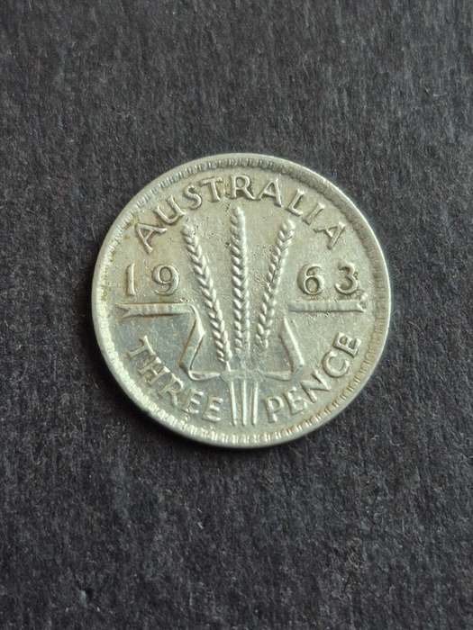 Australia Threepence 1963 Silver