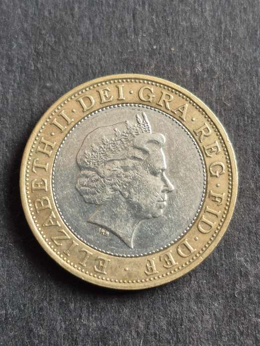 UK 2 Pounds Rugby World Cup 1999 Commemorative Coin