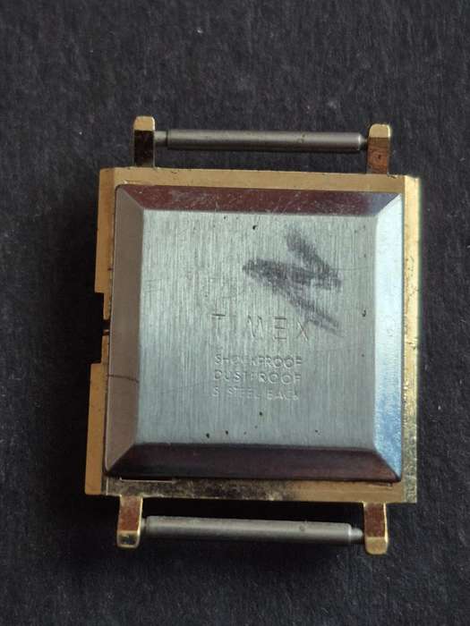 Vintage Timex 533-2369 Mechanical Slim Line Wrist Watch (missing winder) - not working