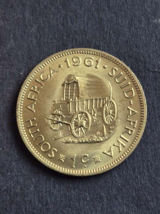 Republic One Cent 1961 UNC