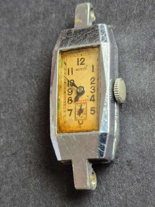 Vintage Ladies Buren Grand Prix Mechanical Wrist Watch (not working)