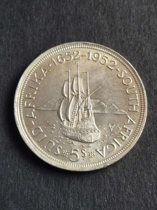 Union 5 Shillings 1952 UNC