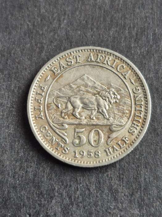 East Africa 50 Cents 1958