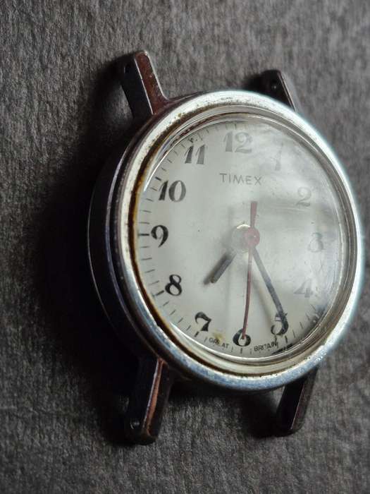 Vintage Ladies Timex Mechanical Wrist Watch Great Britain (not working)