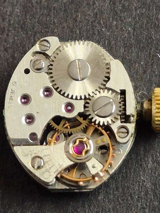 Vintage Ladies 17 Jewels Ladies Wrist Watch Hirschson Bros (not working)