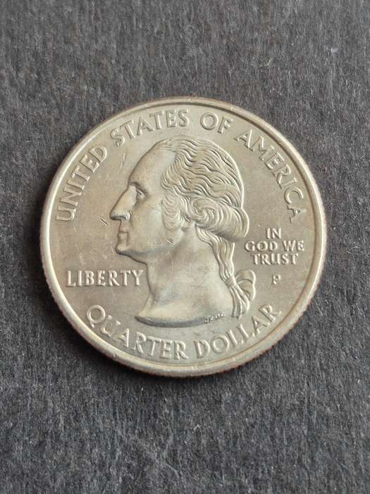 USA 1/4 Dollar Rhode Island 1790 Statehood 2001P