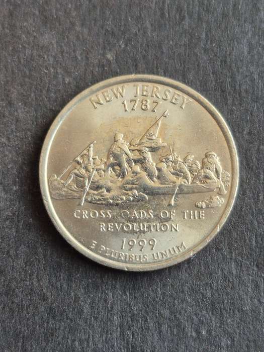 USA 1/4 Dollar New Jersey 1787 - 1999P