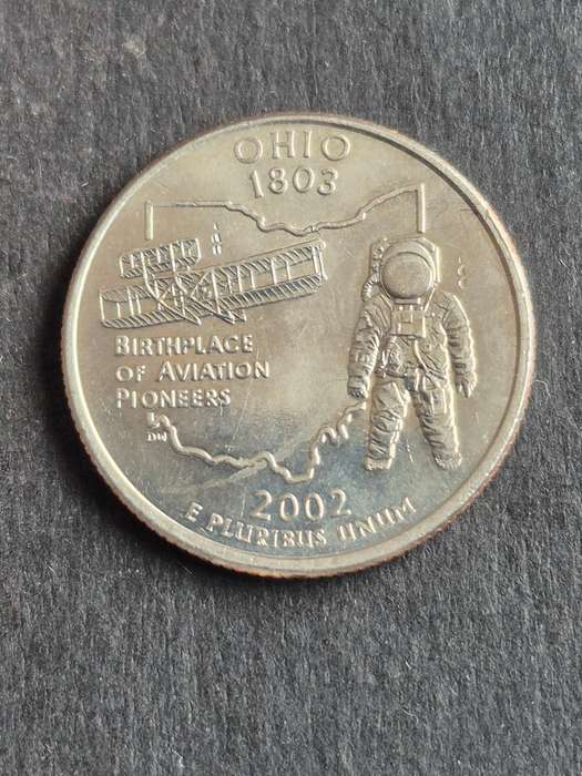 USA 1/4 Dollar Ohio 1803 - 2002P
