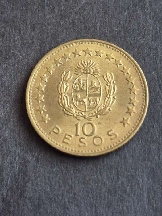 Uruguay 10 Pesos 1965