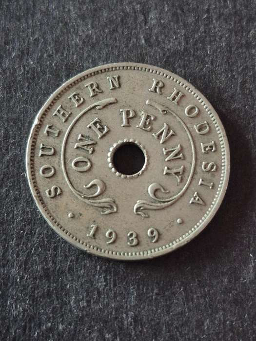 Southern Rhodesia One Penny 1939