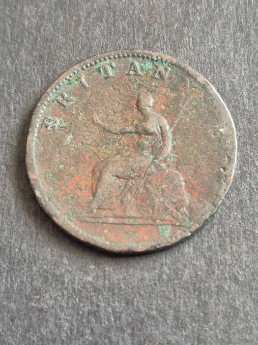 UK 1/2 Penny 1806