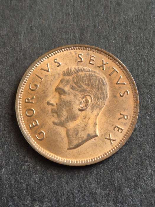 Union 1/2 Penny 1949 (excellent condition)