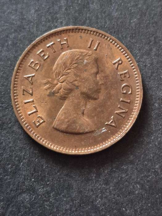 Union 1/2 Penny 1957 (excellent condition)
