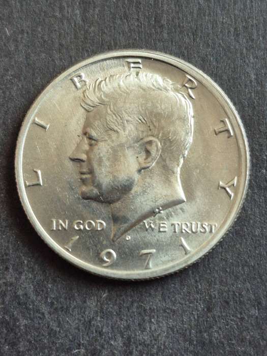 USA Kennedy Half Dollar 1971