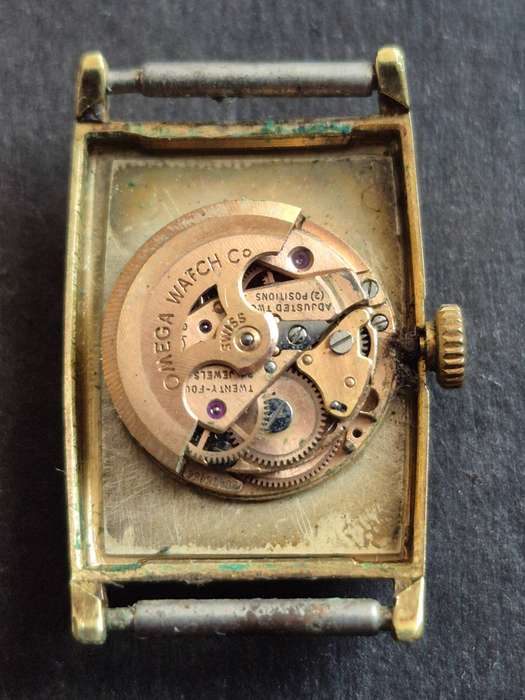 Vintage Ladies Omega Automatic De Ville 20 Microns - not working