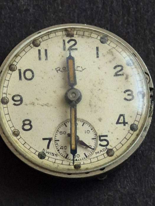 Vintage Ladies Rotary 15 Jewels movement with glass - not working