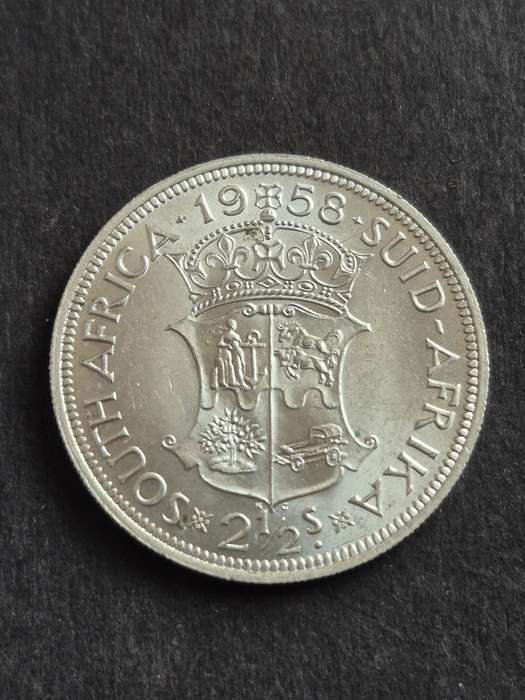 Union 2 1/2 Shillings 1958 - excellent condition