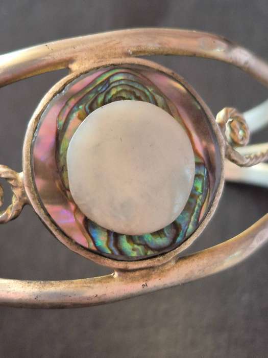 Vintage E.P.N.S. Mother of Pearl Bracelet