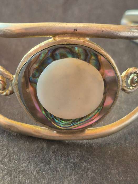 Vintage E.P.N.S. Mother of Pearl Bracelet