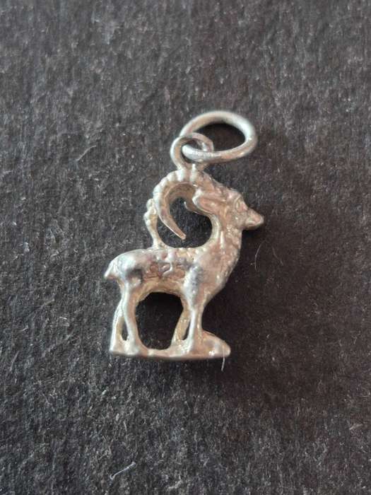 Sterling Silver Goat Charm 1.8g
