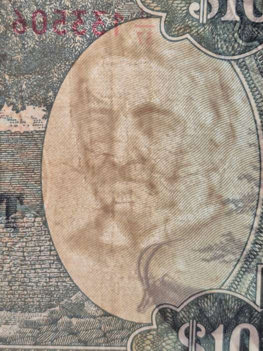 Reserve Bank of Rhodesia 10 Dollars Salisbury 19 November 1975 Rhodes Watermark- Filler note