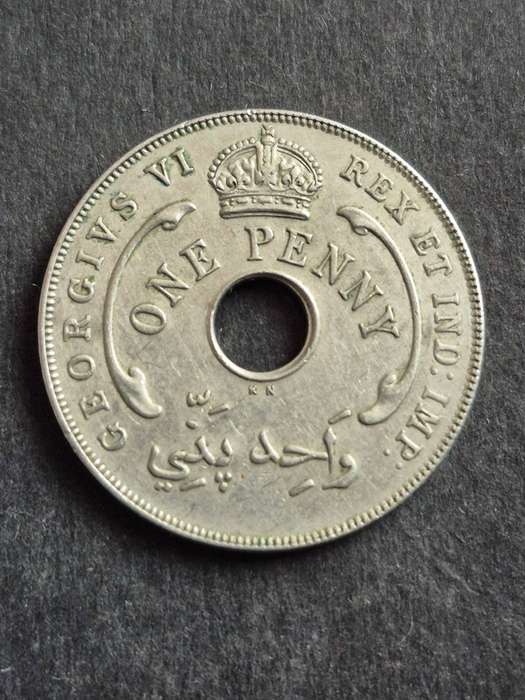 British West Africa One Penny 1937