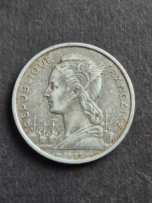 Madagascar 5 Francs 1953