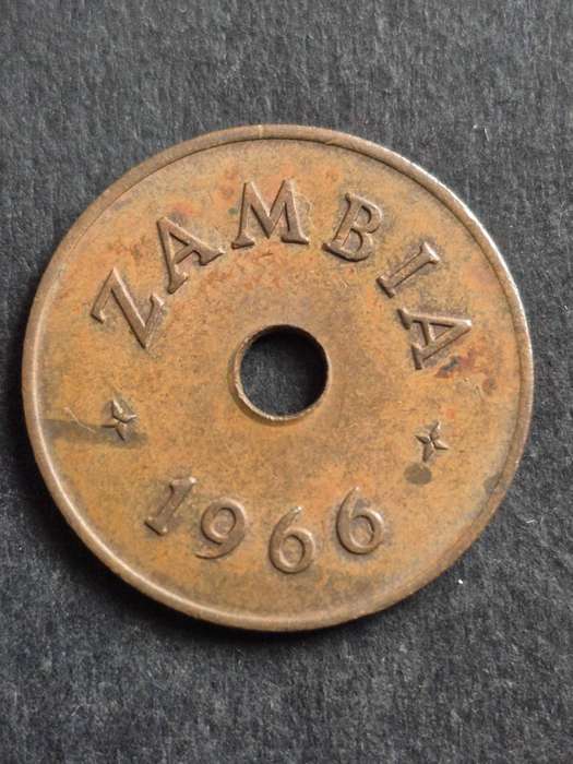 Zambia One Penny 1966