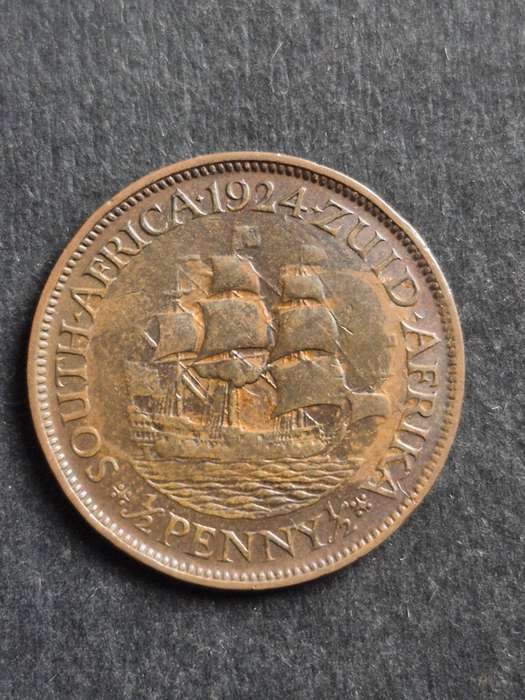 Union 1/2 Penny 1924