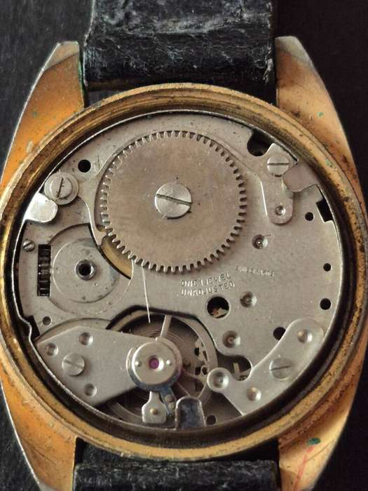 Vintage Men's Roma Super Deluxe 17 Jewels Waterproof Antimagnetic Watch - not working