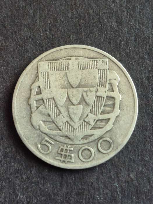 Portugal 5 Escudos 1942